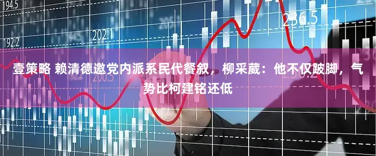 壹策略 赖清德邀党内派系民代餐叙，柳采葳：他不仅跛脚，气势比柯建铭还低